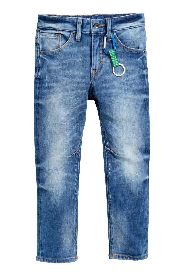 Tapered Jeans with keyring